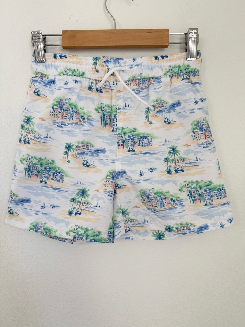 Janie & Jack Vacation Ready Swim Trunks Shorts Boys Size 7